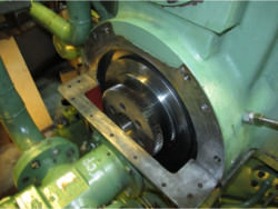 Service on a ASUG gearbox